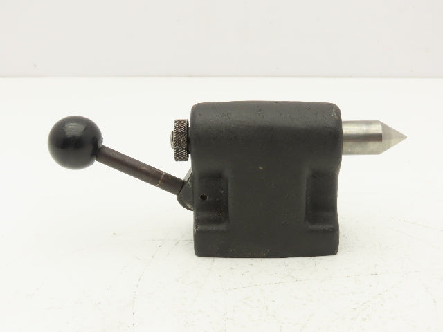 CNC Lathe Indexer Dividing Head Tailstock 2" Center Height Spring Action Lever