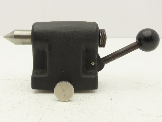 CNC Lathe Indexer Dividing Head Tailstock 2" Center Height Spring Action Lever