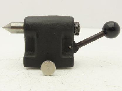 CNC Lathe Indexer Dividing Head Tailstock 2" Center Height Spring Action Lever