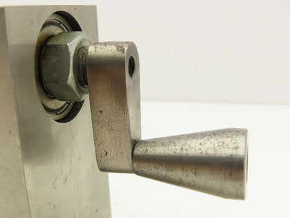 Lathe Fixtire Indexer Head Manual Tailstock 3-5/8" Center Height Hand Crank