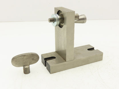 Lathe Fixtire Indexer Head Manual Tailstock 3-5/8" Center Height Hand Crank