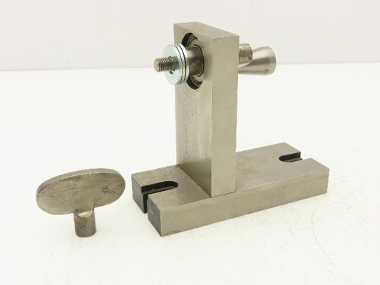 Lathe Fixtire Indexer Head Manual Tailstock 3-5/8" Center Height Hand Crank