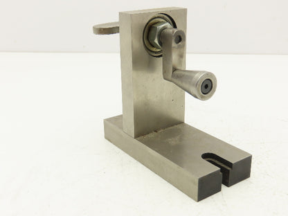 Lathe Fixtire Indexer Head Manual Tailstock 3-5/8" Center Height Hand Crank