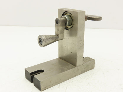 Lathe Fixtire Indexer Head Manual Tailstock 3-5/8" Center Height Hand Crank