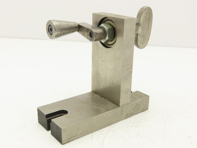 Lathe Fixtire Indexer Head Manual Tailstock 3-5/8" Center Height Hand Crank