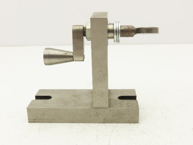 Lathe Fixtire Indexer Head Manual Tailstock 3-5/8" Center Height Hand Crank