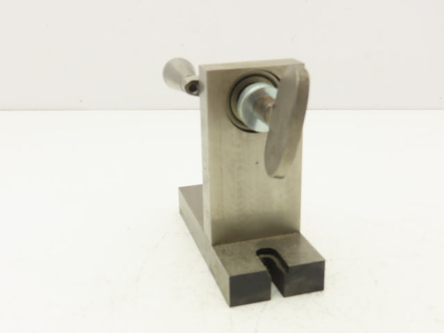 Lathe Fixtire Indexer Head Manual Tailstock 3-5/8" Center Height Hand Crank
