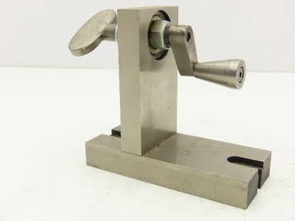 Lathe Fixtire Indexer Head Manual Tailstock 3-5/8" Center Height Hand Crank