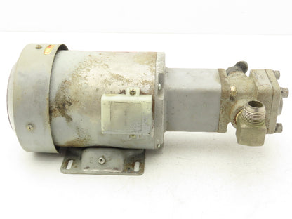 Mitsubishi SuperLine Motor KSP Hydraulic Pump .4kw 4P 1700 RPM 220V 3/4"NPT
