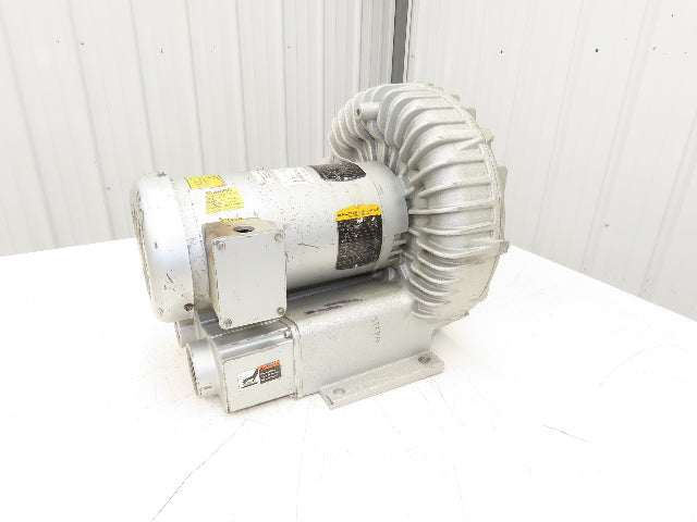 Gast R6335A-2 Regenair Regenerative Vacuum Blower 215cfm 3.5Hp 230/460V 3PH