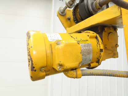 David Round Electric Hoist Tractor Power Drive Trolley 45 Fpm 460VAC 3Ph