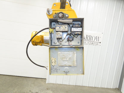 David Round Electric Hoist Tractor Power Drive Trolley 45 Fpm 460VAC 3Ph