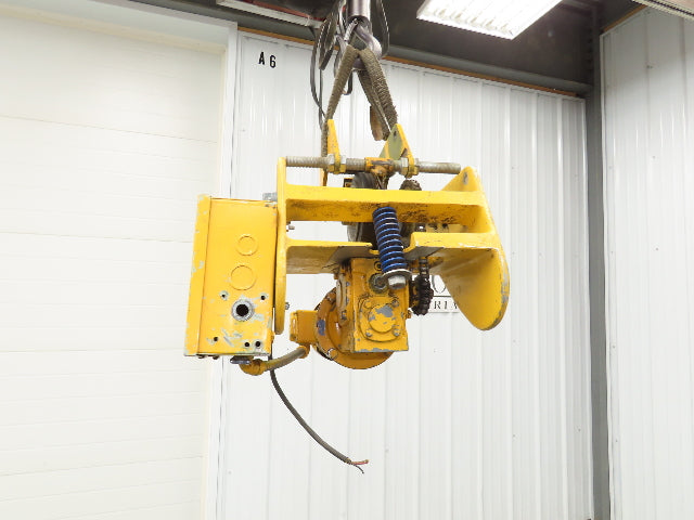 David Round Electric Hoist Tractor Power Drive Trolley 45 Fpm 460VAC 3Ph