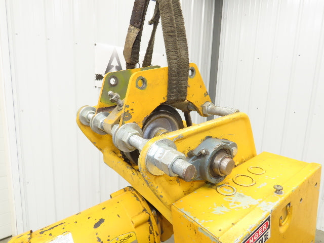 David Round Electric Hoist Tractor Power Drive Trolley 45 Fpm 460VAC 3Ph