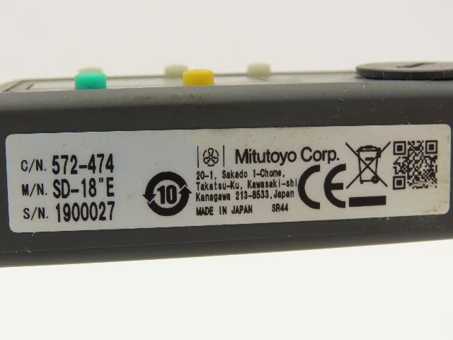 Mitutoyo 572-474  18" Digimatic Horizontal Linear Scale Caliper SD-18"E .0005"
