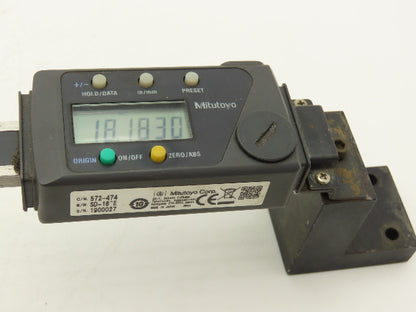 Mitutoyo 572-474  18" Digimatic Horizontal Linear Scale Caliper SD-18"E .0005"