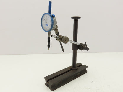Dial Indicator Stand Adjustable T-Slot 9" Post Height 0-1" Fowler Gage .001"