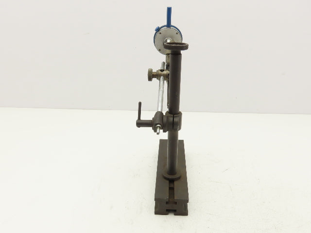 Dial Indicator Stand Adjustable T-Slot 9" Post Height 0-1" Fowler Gage .001"