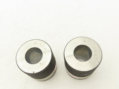 R&K 1.0000/1.0010" Go NoGo Plain Bore Ring Gage Set Chrome 25.400/25.425mm