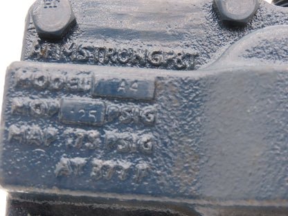 Armstrong A4 Steam Trap 1" NPT Maximum Operating Pressure 75psig