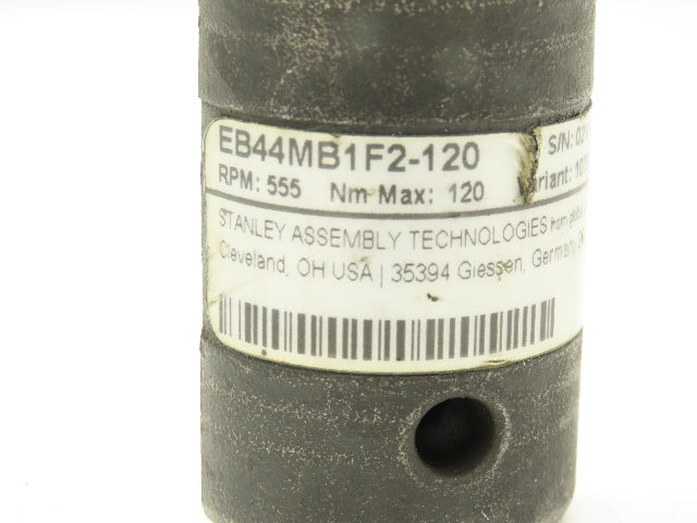 Stanley EB44MB1F2-120 Inline Nutrunner 1/2" Sq Drive *Parts or Repair*
