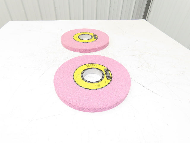 TRU-MAXX 06292015 Surface Grinding Wheel 12"Dia 1"Thick 3"Arbor 46 Grit Lot of 2