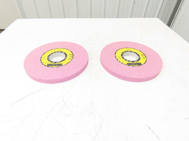 TRU-MAXX 06292015 Surface Grinding Wheel 12"Dia 1"Thick 3"Arbor 46 Grit Lot of 2