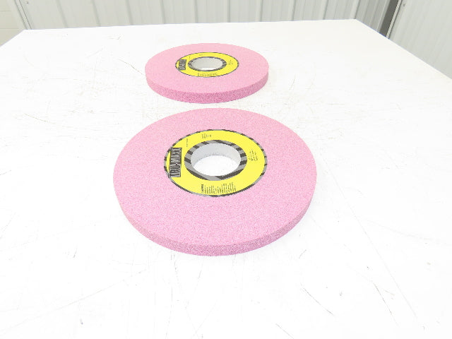 TRU-MAXX 06292015 Surface Grinding Wheel 12"Dia 1"Thick 3"Arbor 46 Grit Lot of 2