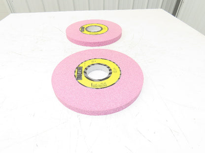 TRU-MAXX 06292015 Surface Grinding Wheel 12"Dia 1"Thick 3"Arbor 46 Grit Lot of 2