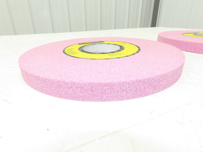 TRU-MAXX 06292015 Surface Grinding Wheel 12"Dia 1"Thick 3"Arbor 46 Grit Lot of 2