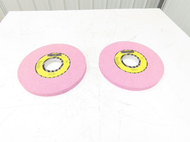 TRU-MAXX 06292015 Surface Grinding Wheel 12"Dia 1"Thick 3"Arbor 46 Grit Lot of 2