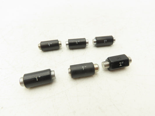 SPI 12-471-9 Micrometer Calibration Standard 1" Bar  Lot of 6
