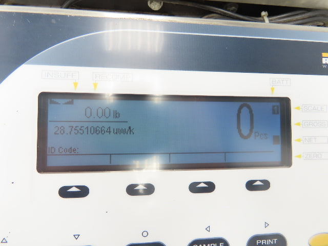 Rice Lake BM1218-100 Bench Weigh Scale & Display Counting Indicator 12 X 18"