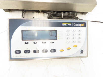 Rice Lake BM1218-100 Bench Weigh Scale & Display Counting Indicator 12 X 18"