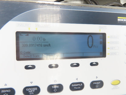 Rice Lake BM1218-100 Bench Weigh Scale & Display Counting Indicator 12 X 18"