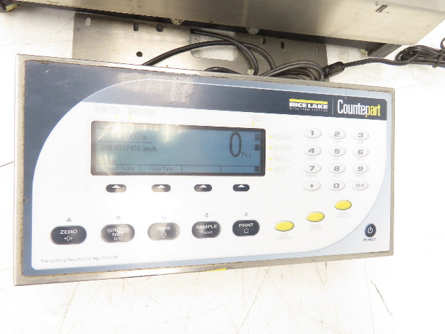 Rice Lake BM1218-100 Bench Weigh Scale & Display Counting Indicator 12 X 18"