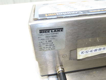 Rice Lake BM1218-100 Bench Weigh Scale & Display Counting Indicator 12 X 18"