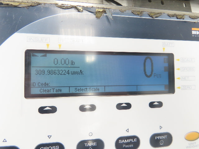 Rice Lake BM1218-100 Bench Weigh Scale & Display Counting Indicator 12 X 18"