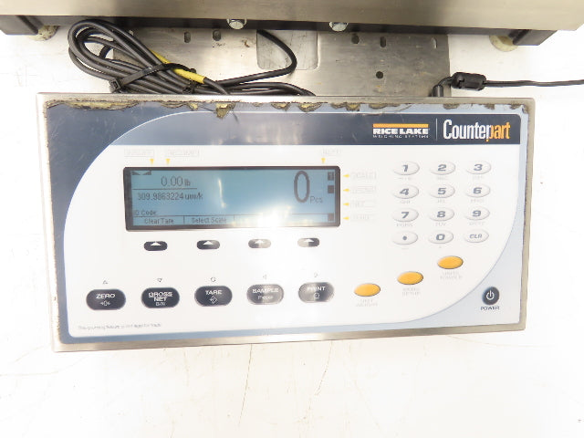 Rice Lake BM1218-100 Bench Weigh Scale & Display Counting Indicator 12 X 18"