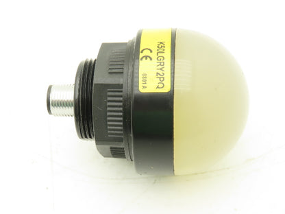 Banner K50LGRY2PQ EZ-LIGHT K50 Core 50mm LED Indicator 18-30VDC  IP67 Lot of 7
