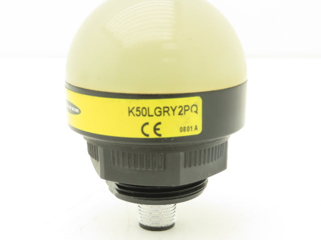 Banner K50LGRY2PQ EZ-LIGHT K50 Core 50mm LED Indicator 18-30VDC  IP67 Lot of 7