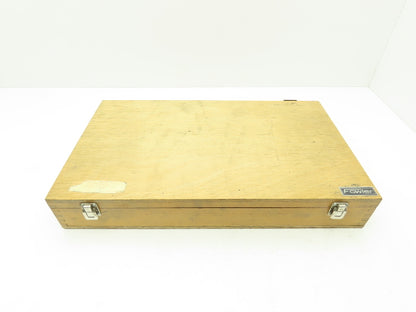 Fowler 54-555-200 Superbore 3pt Bore Gage Heads 15-50mm .590-1.968" Set of 10