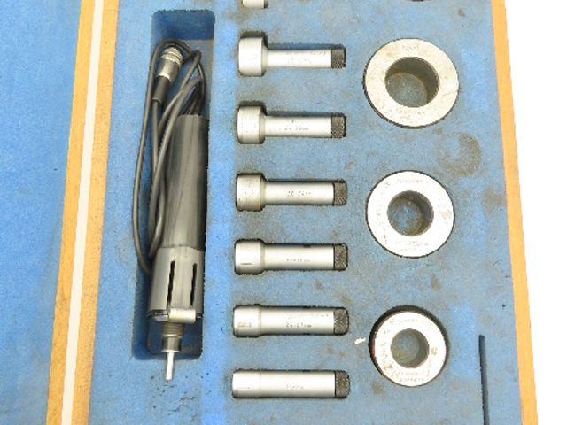 Fowler 54-555-200 Superbore 3pt Bore Gage Heads 15-50mm .590-1.968" Set of 10