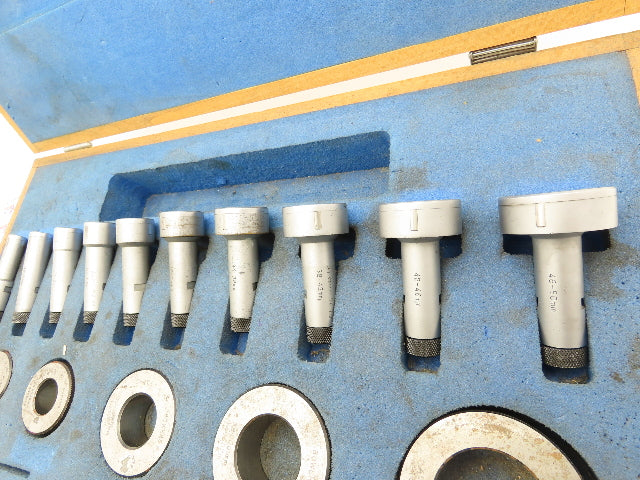 Fowler 54-555-200 Superbore 3pt Bore Gage Heads 15-50mm .590-1.968" Set of 10