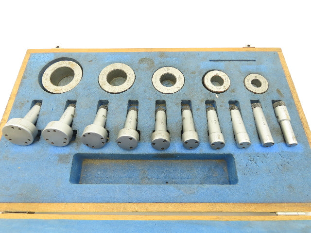 Fowler 54-555-200 Superbore 3pt Bore Gage Heads 15-50mm .590-1.968" Set of 10