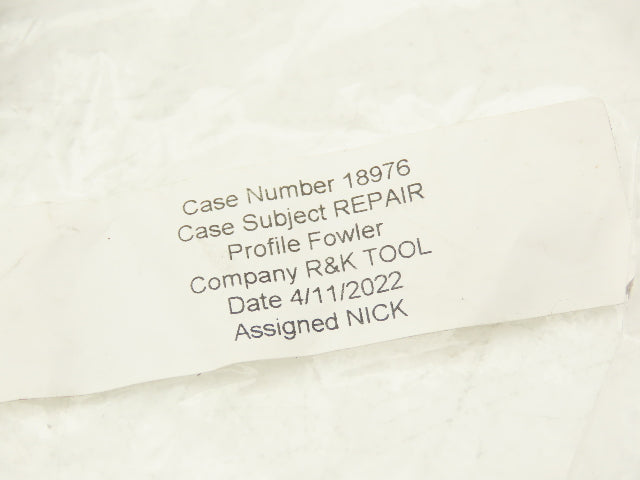Fowler Bowers 54-555-005 Superbore 3-Point Bore Gage Transducer Handle 6-16mm