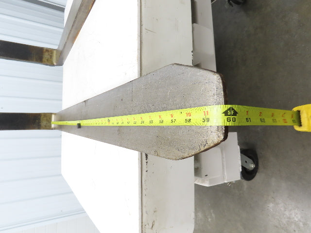 Cascade 7200034 5X60" Class 3 Steel Forklift Forks 20" Carriage 1-Pair 1900X600