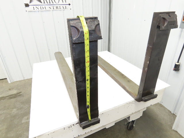 Cascade 7200034 5X60" Class 3 Steel Forklift Forks 20" Carriage 1-Pair 1900X600
