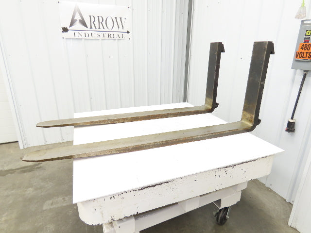 Cascade 7200034 5X60" Class 3 Steel Forklift Forks 20" Carriage 1-Pair 1900X600