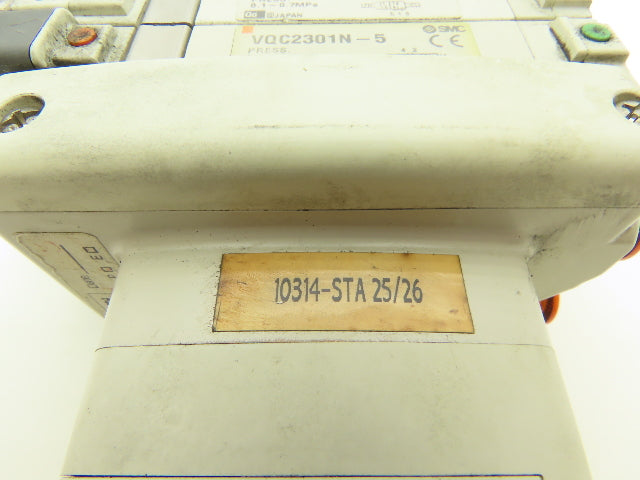 SMC EX250-SDN1 12-Station DeviceNet Manifold 8 Solenoid Valves 24VDC